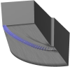 Section planes in blunt fin dataset